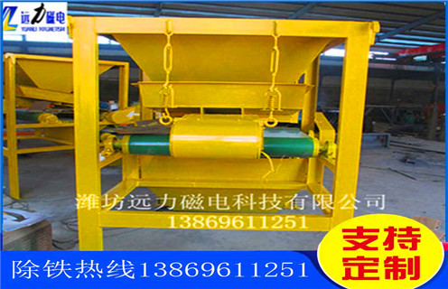 磁选机，锰矿磁选机，锰矿磁选机在铝用预焙炭块生产线中的应用