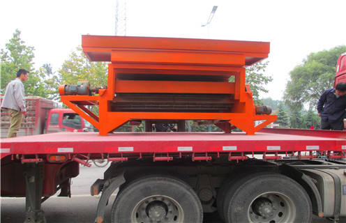 磁选机，褐铁矿磁选机动态图