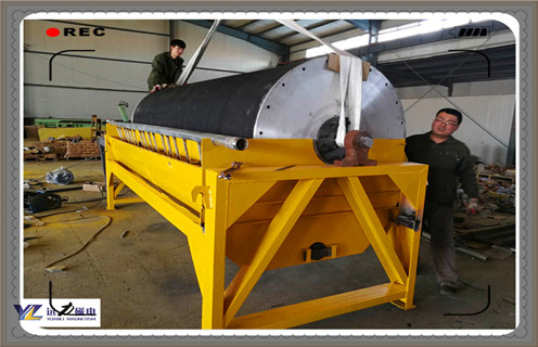 永磁筒式磁选机，干粉永磁筒式磁选机，天津永磁筒式磁选机