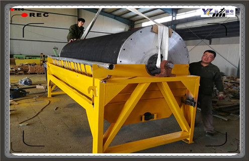 永磁筒式磁选机，湿式永磁筒式磁选机，河南湿式永磁筒式磁选机_厂家型号参数_河南湿式永磁筒式磁选机操作规程_设计及工作原理 