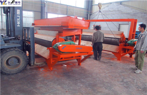 永磁磁选机，新乐湿式永磁磁选机工作原理_走出困境，新乐湿式永磁磁选机参数构成_厂家视频