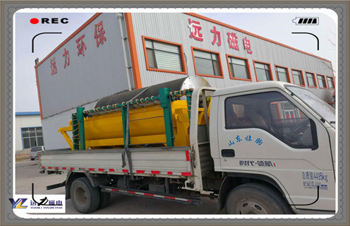 湿式磁选机，福建湿式高强磁磁选机_钒钛铁矿福建湿式高强磁磁选机型号参数及磁场强度 