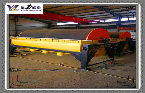 永磁筒式磁选机，江西CTS-1240顺流永磁筒式磁选机_磁铁如何分布_江西CTS-1240顺流永磁筒式磁选机不吸铁如何处理