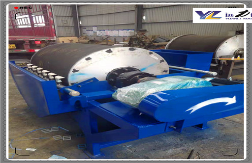 半逆流河沙磁选机，宁夏半逆流河沙磁选机的场强_结构工作原理图_宁夏半逆流河沙磁选机的场强如何调整及工艺流程图