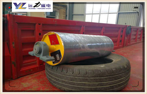 强磁滚筒，内蒙古皮带机强磁滚筒_滚筒磁选机多少钱一台，内蒙古皮带机强磁滚筒工作原理